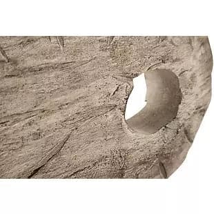 Wooden Sculpture in Antique White - HER Home Design Boutique